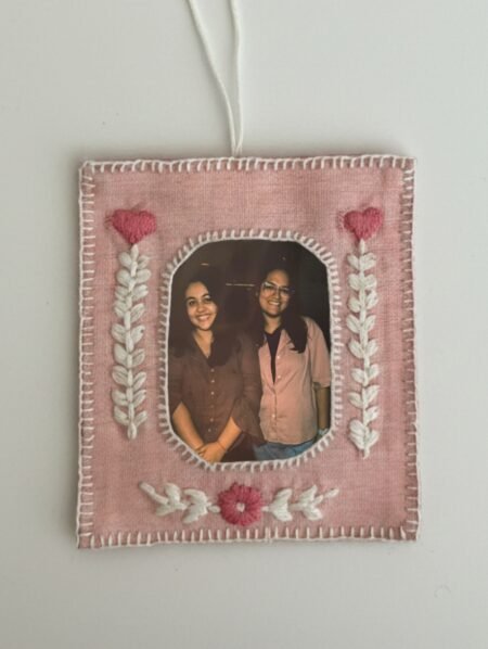 Polaroid Frame – Red - Pink