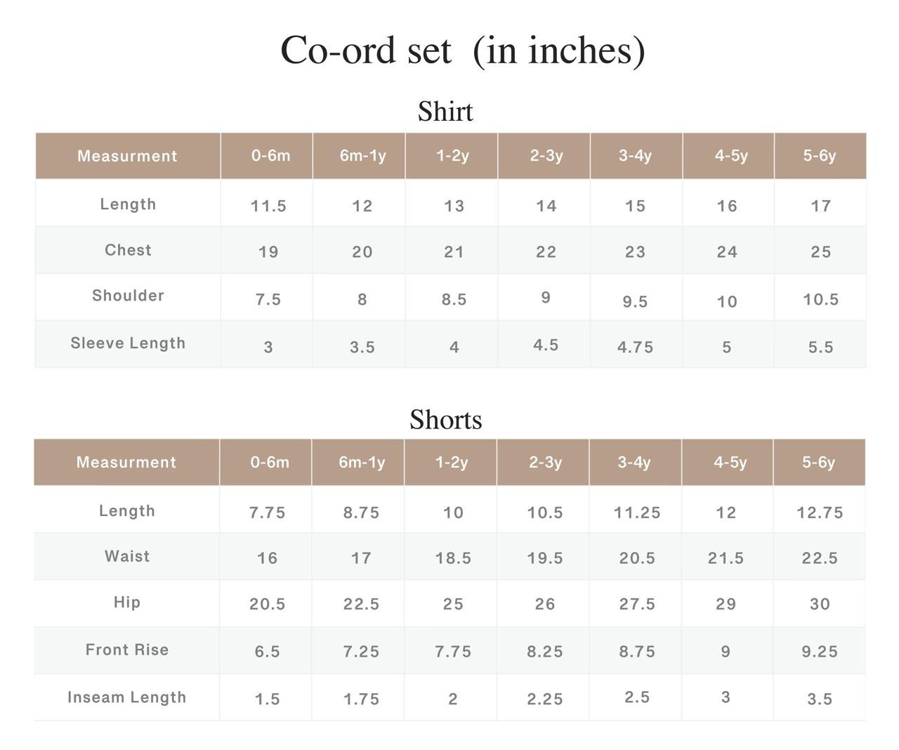 Size Guide